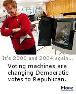 Voters using touch-screen voting machines for early voting in two West Virginia counties have complained that when they tried to vote for Democratic candidates, the machine registered their vote for other Republican candidates instead.
